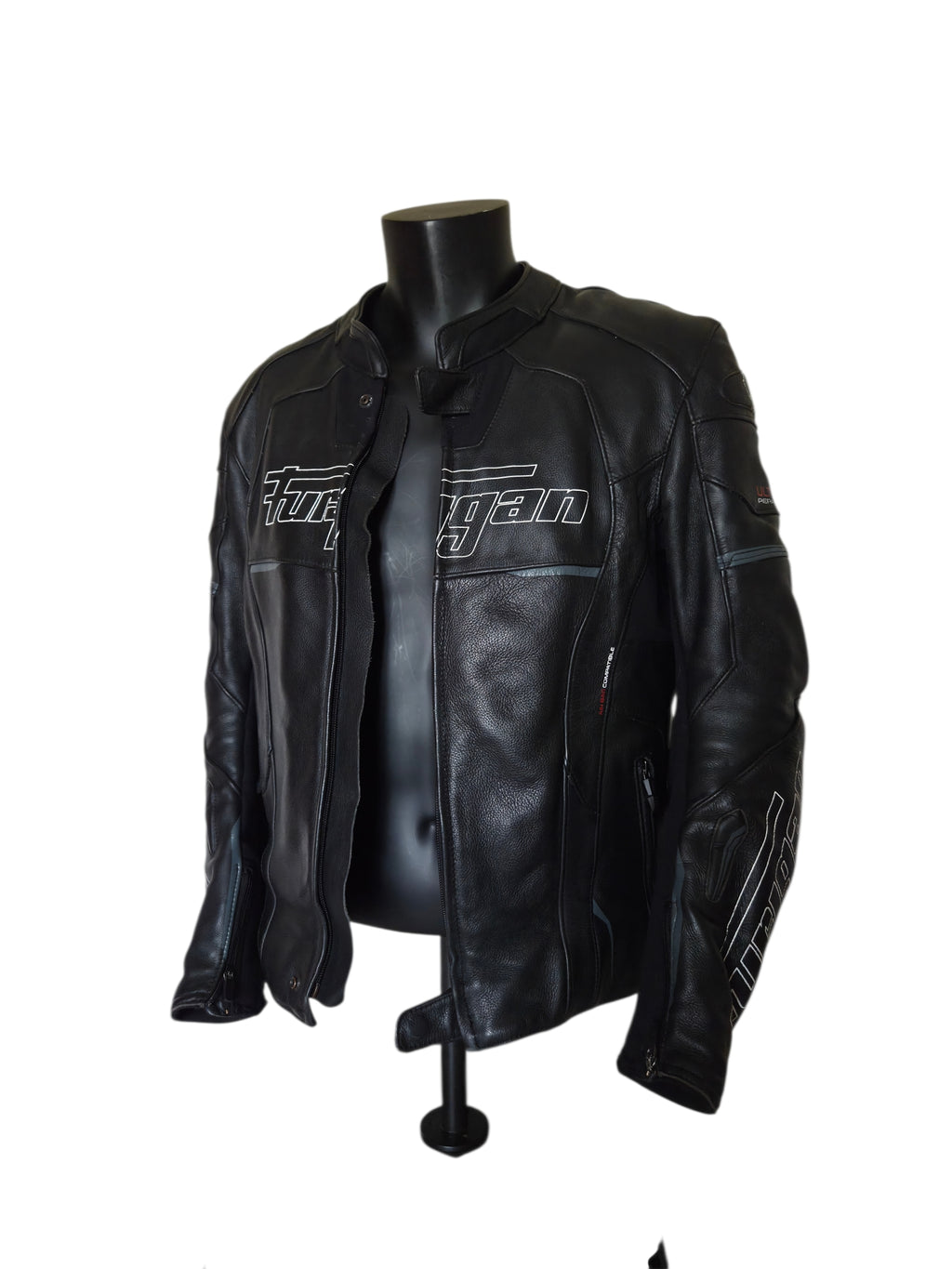 Veste Cuir Furygan Noire Taille L 42-44