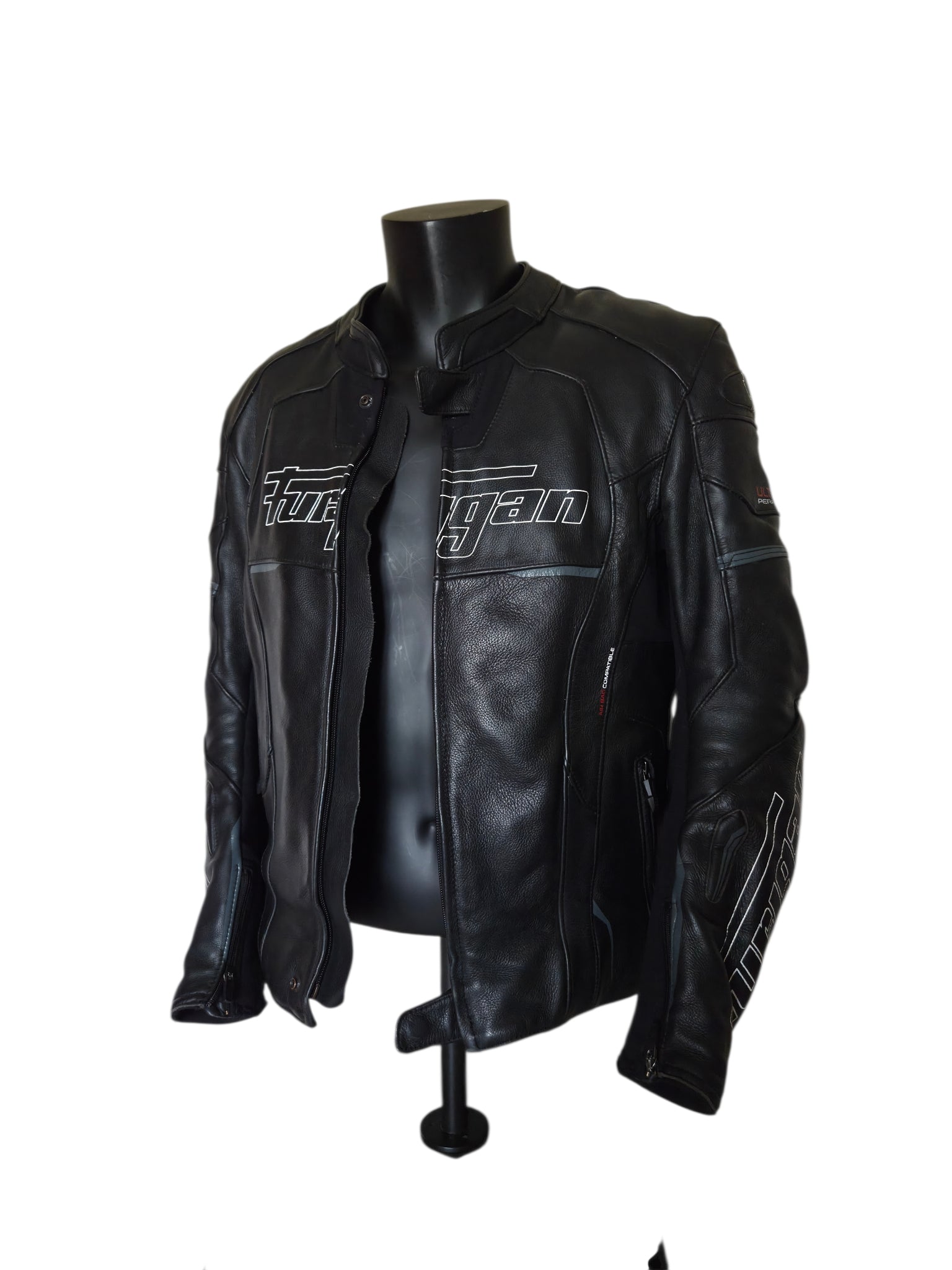 Veste Cuir Furygan Noire Taille L 42-44