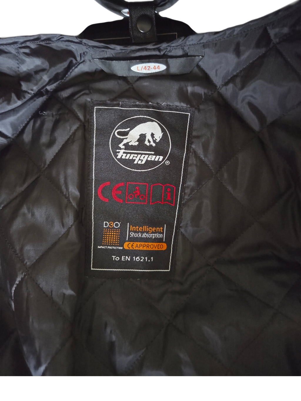 Veste Cuir Furygan Noire Taille L 42-44