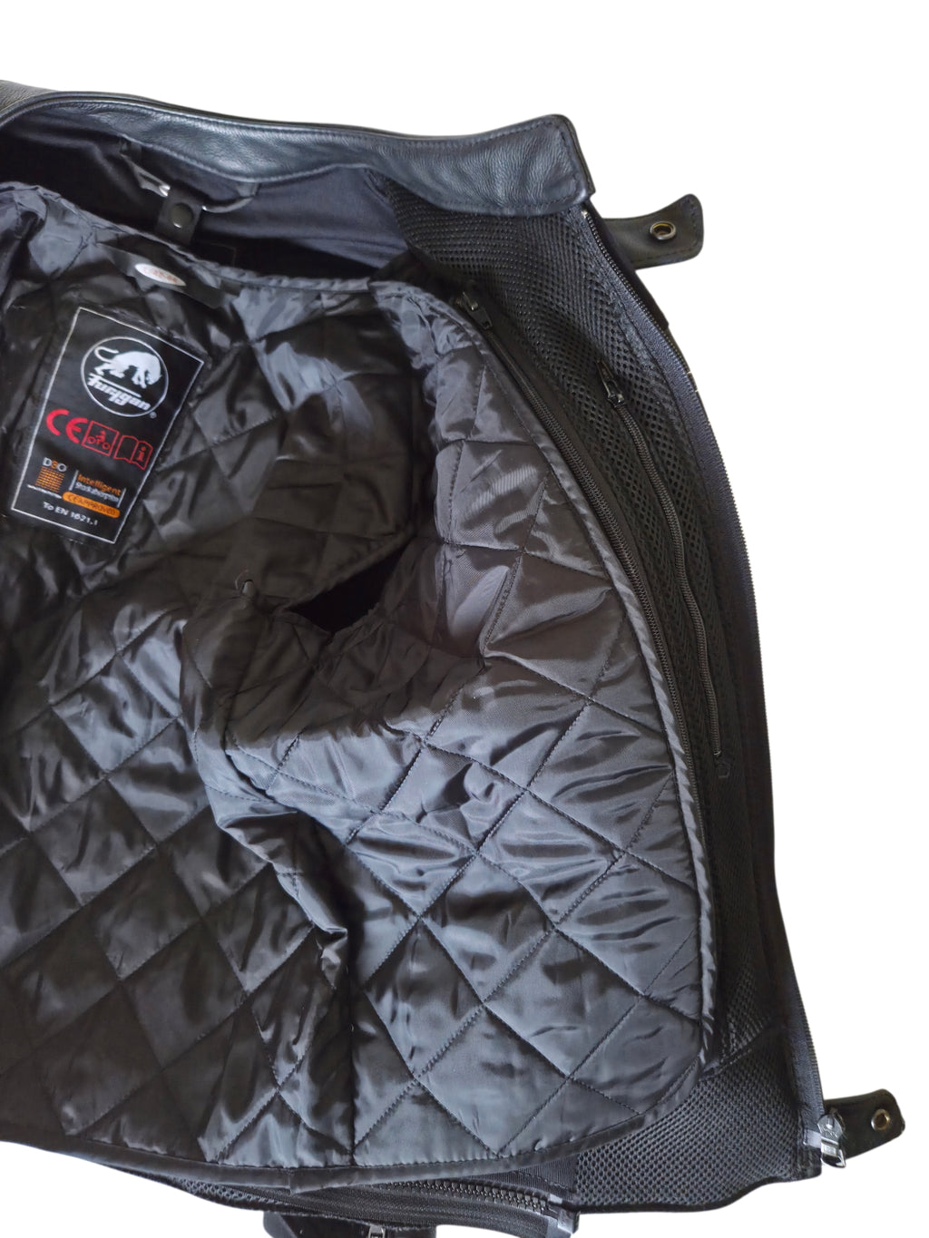 Veste Cuir Furygan Noire Taille L 42-44