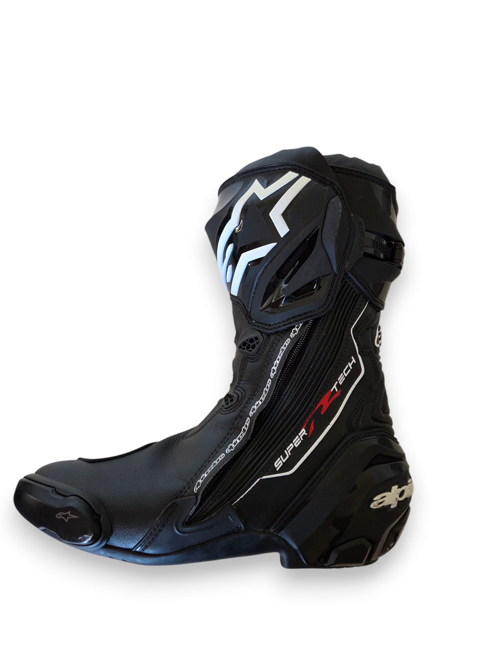Bottes Alpinestars Supertech R Noir – Taille 42 – Très Bon État