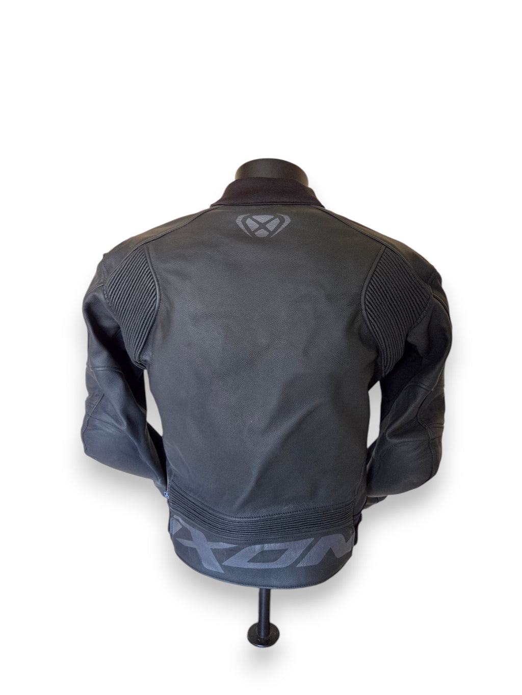 Veste Cuir Ixon Sparrow Grise – Taille M, Excellent État