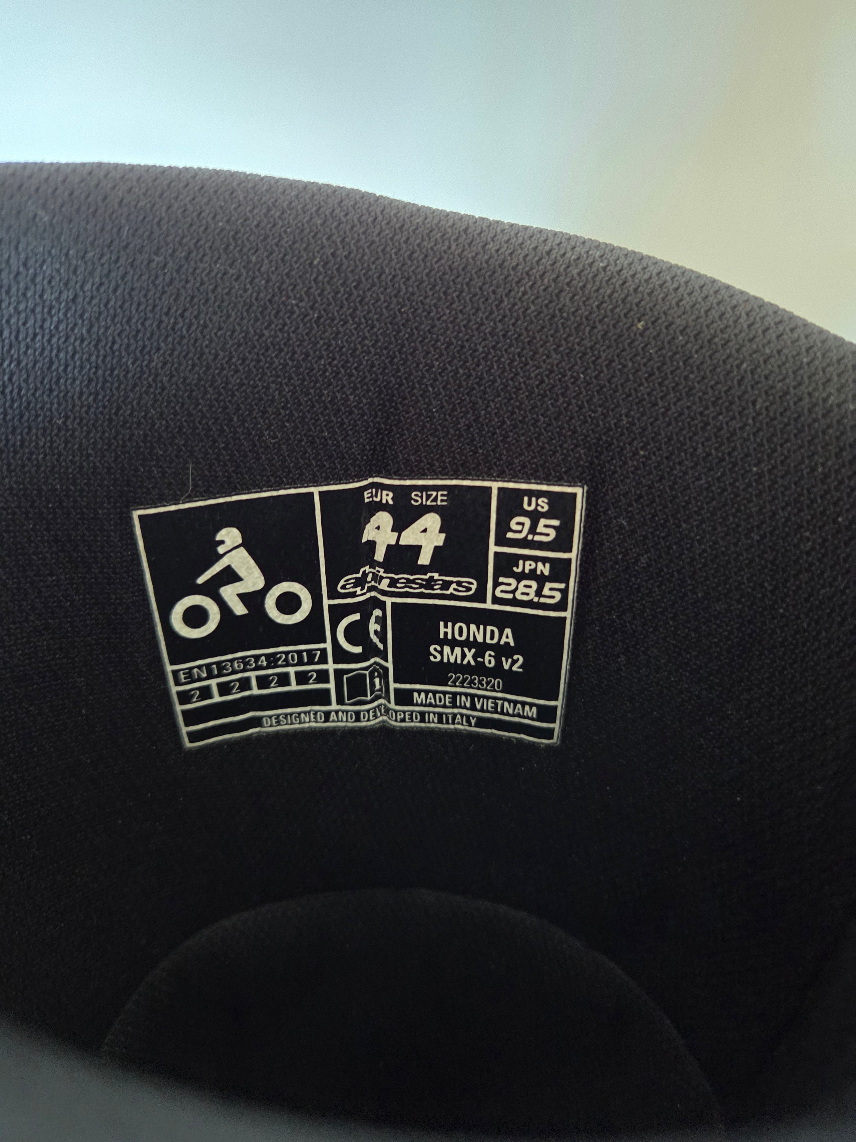 Bottes Alpinestars SMX 6 V2 x Honda