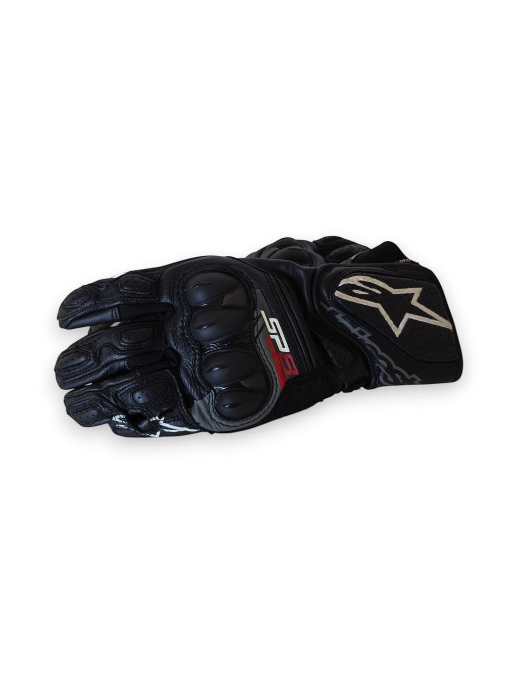 Gants Alpinestars SP-8 V3 Gris – Taille S, Excellent État - Moto Gear Select