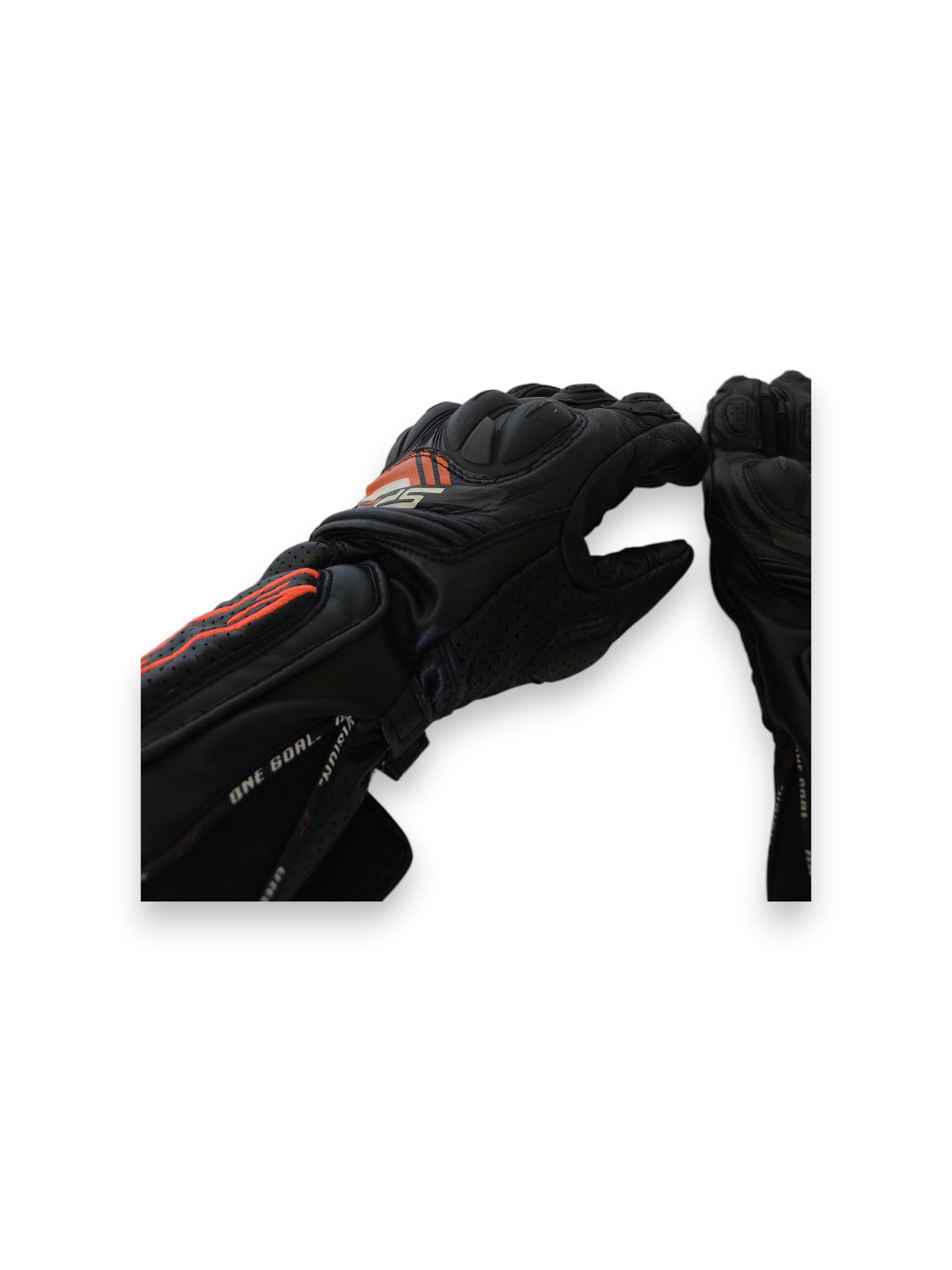 Gants Alpinestars SP-8 V3 Orange – Taille XL – Cuir Aéré, Très Bon État