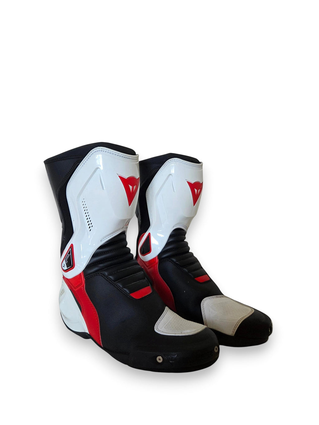 Bottes Dainese Nexus R – Blanc et Rouge, Taille 43