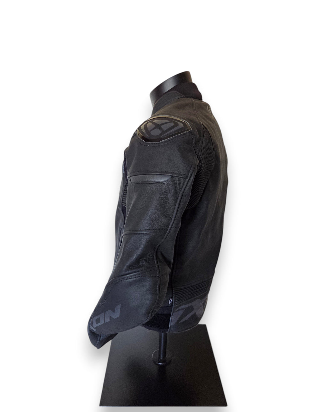 Veste Cuir Ixon Sparrow Grise – Taille M, Excellent État