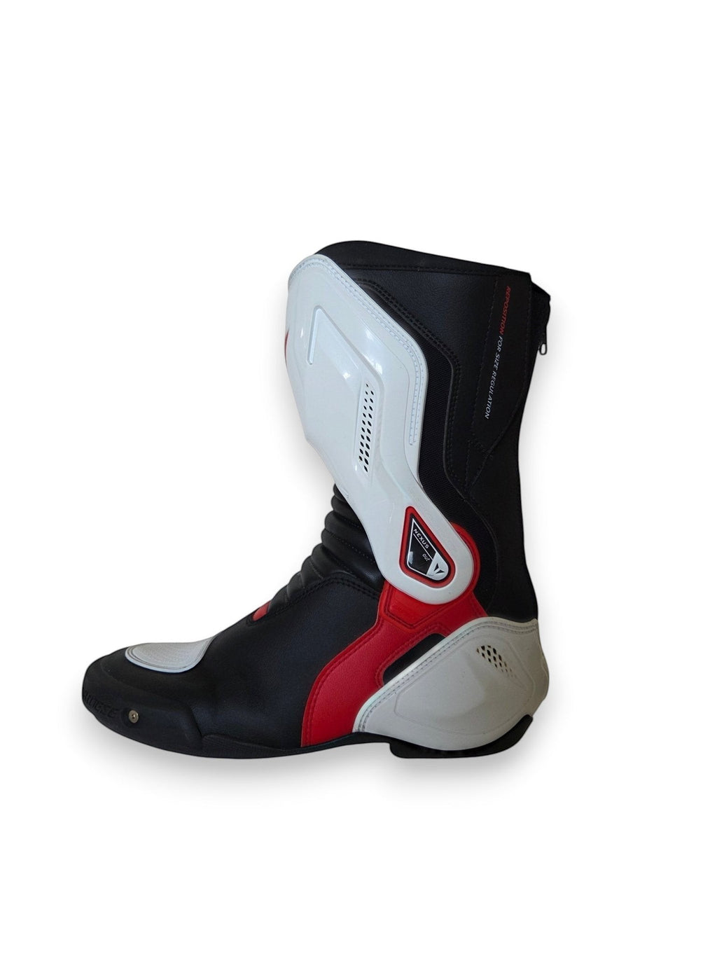 Bottes Dainese Nexus R – Blanc et Rouge, Taille 43 - Moto Gear Select