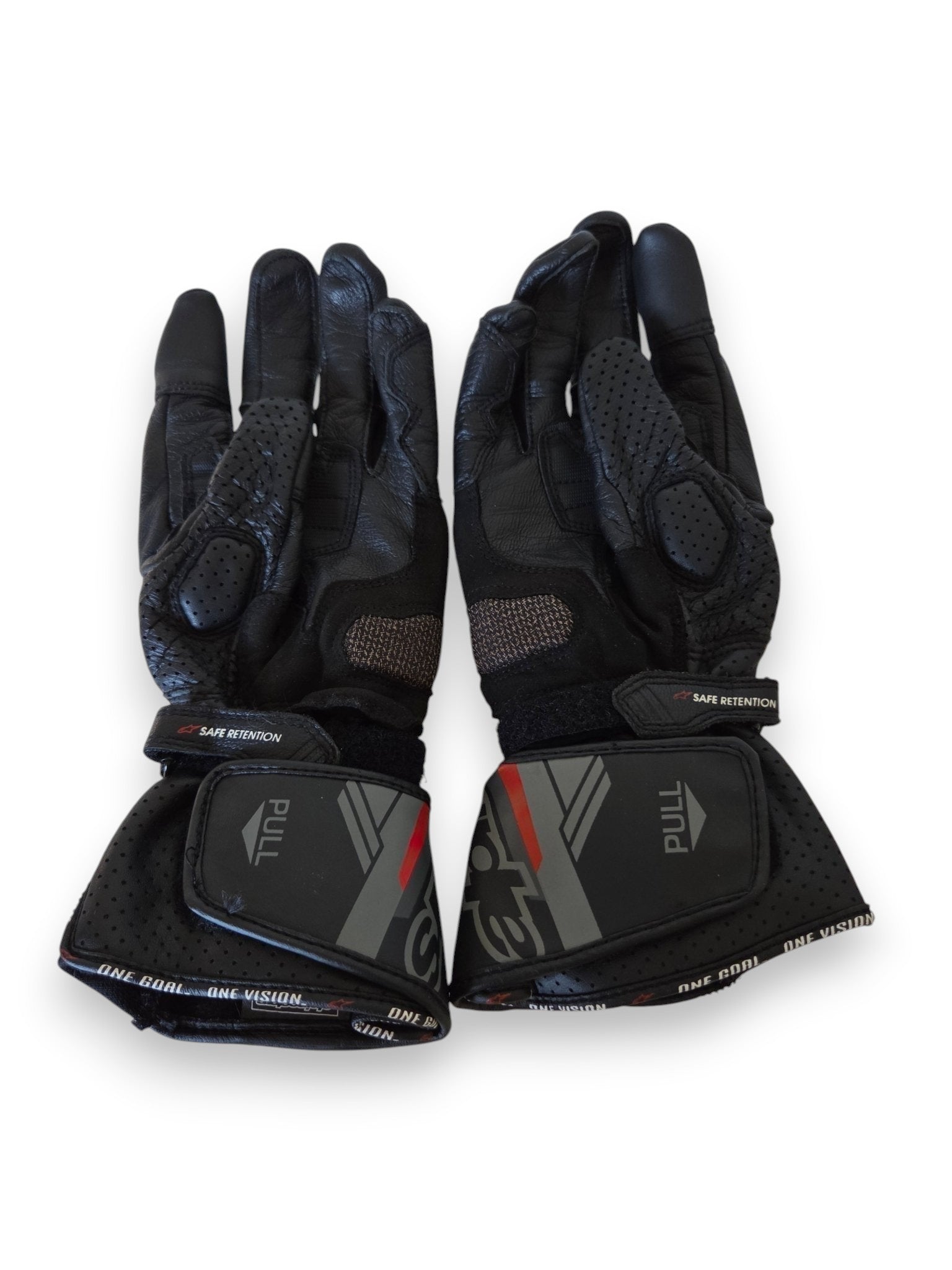 Gants Alpinestars SP-8 V3 Gris – Taille S, Excellent État - Moto Gear Select