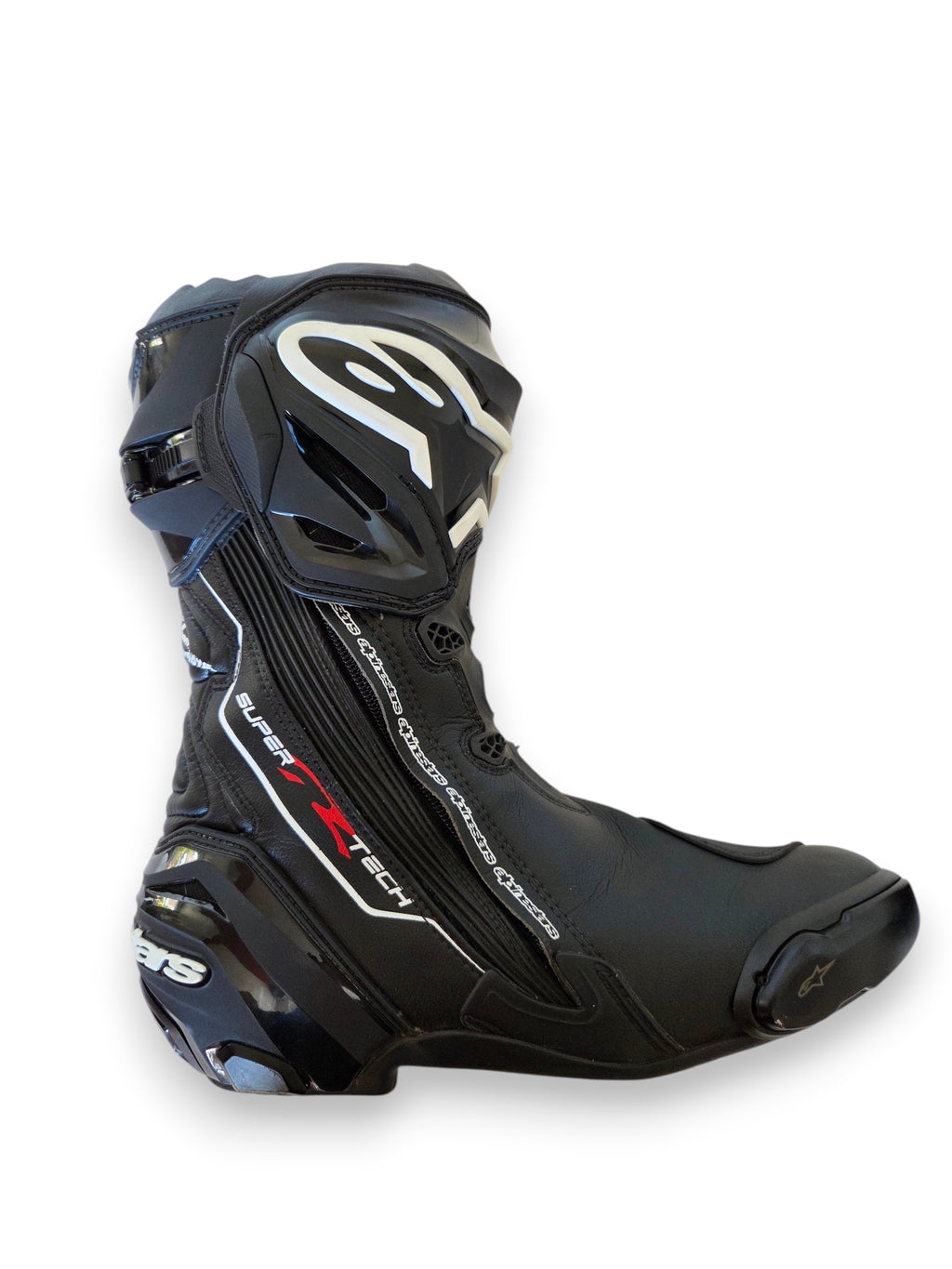 Bottes Alpinestars Supertech R Noir – Taille 42 – Très Bon État