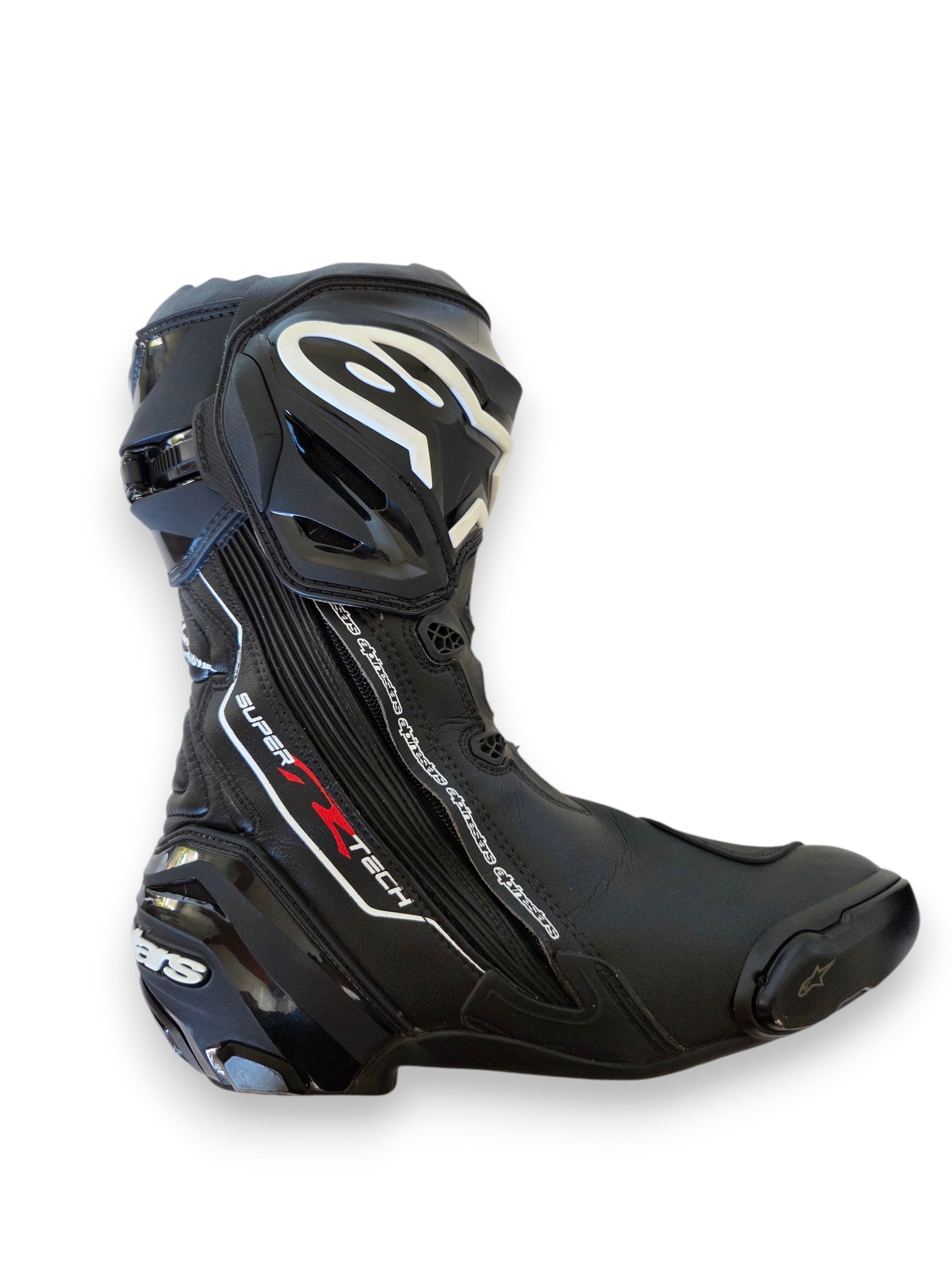 Bottes Alpinestars Supertech R Noir – Taille 42 – Très Bon État