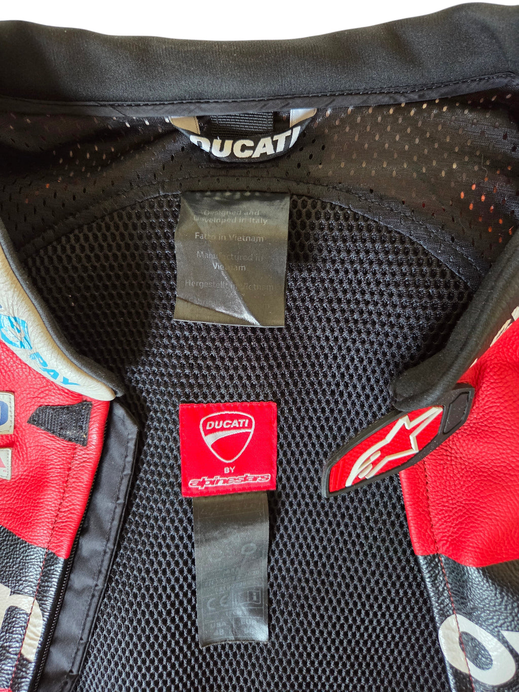 Veste Cuir Alpinestars Ducati Replica MotoGP 2022 – Taille 58
