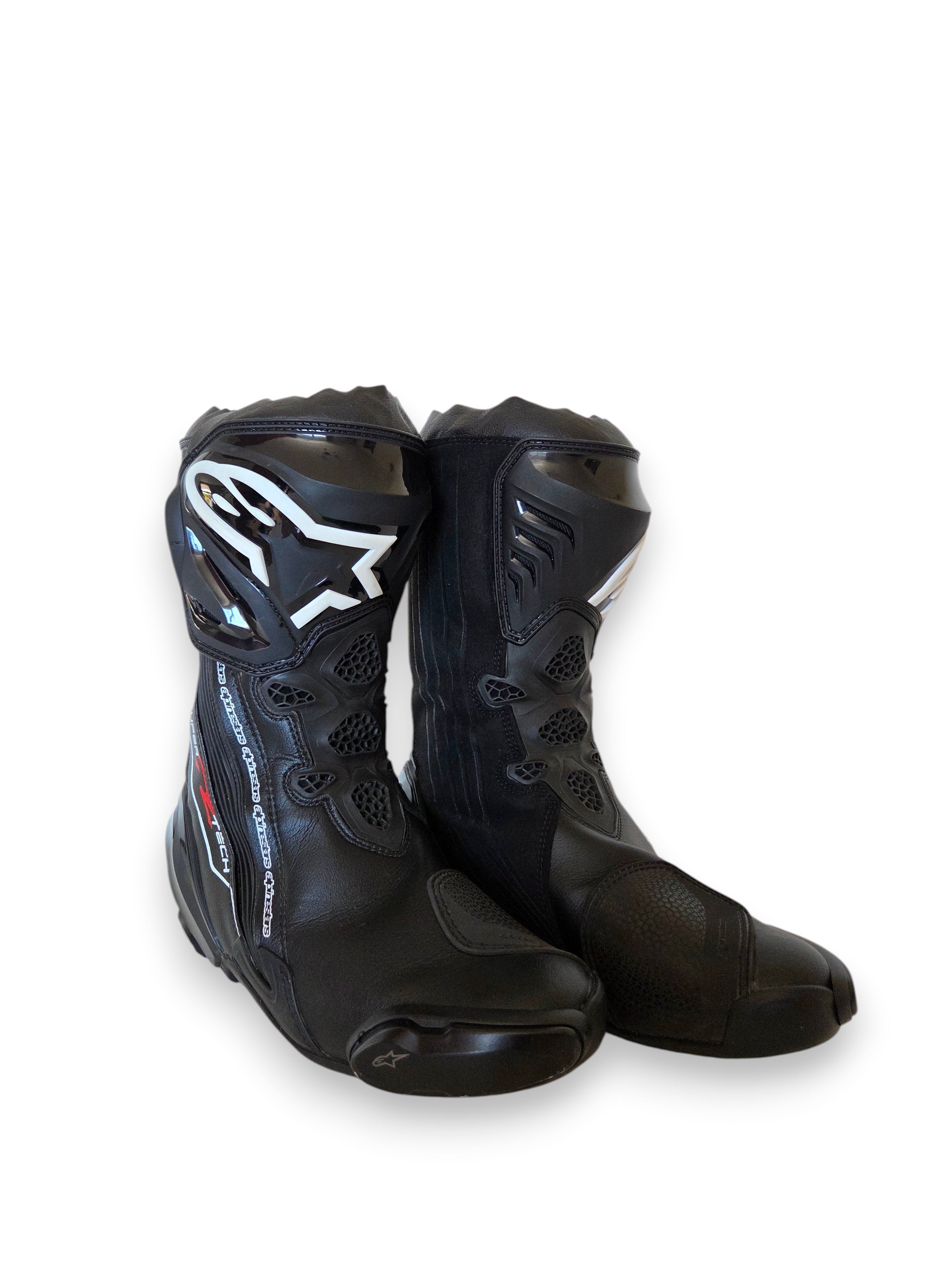 Bottes Alpinestars Supertech R Noir – Taille 42 – Très Bon État