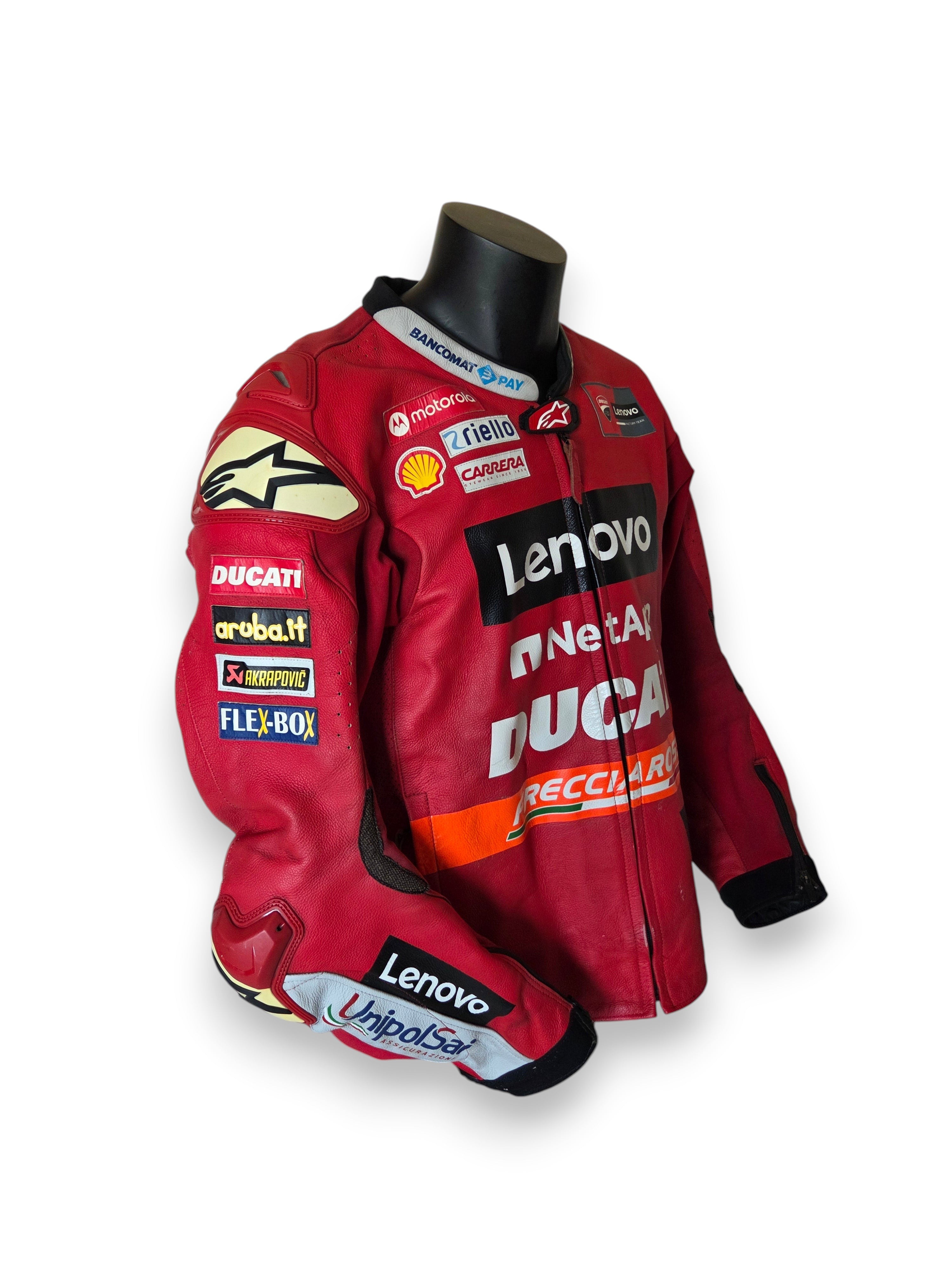 Veste Cuir Alpinestars Ducati Replica MotoGP 2022 – Taille 58