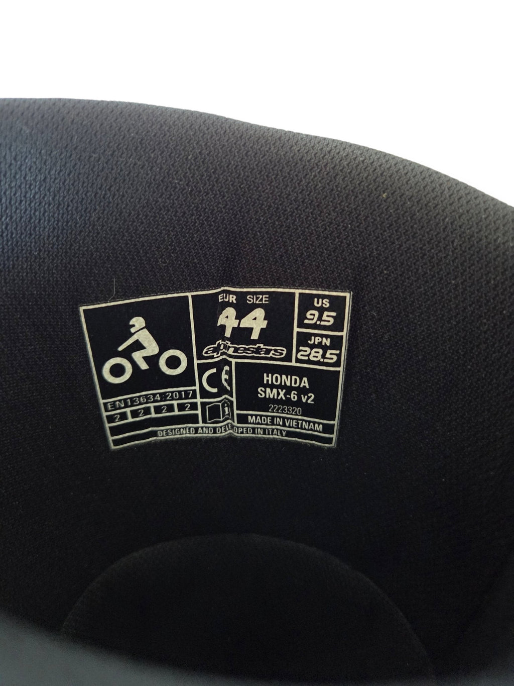 Bottes Alpinestars SMX-6 V2 x Honda – Taille 44, Édition Collaboration - Moto Gear Select