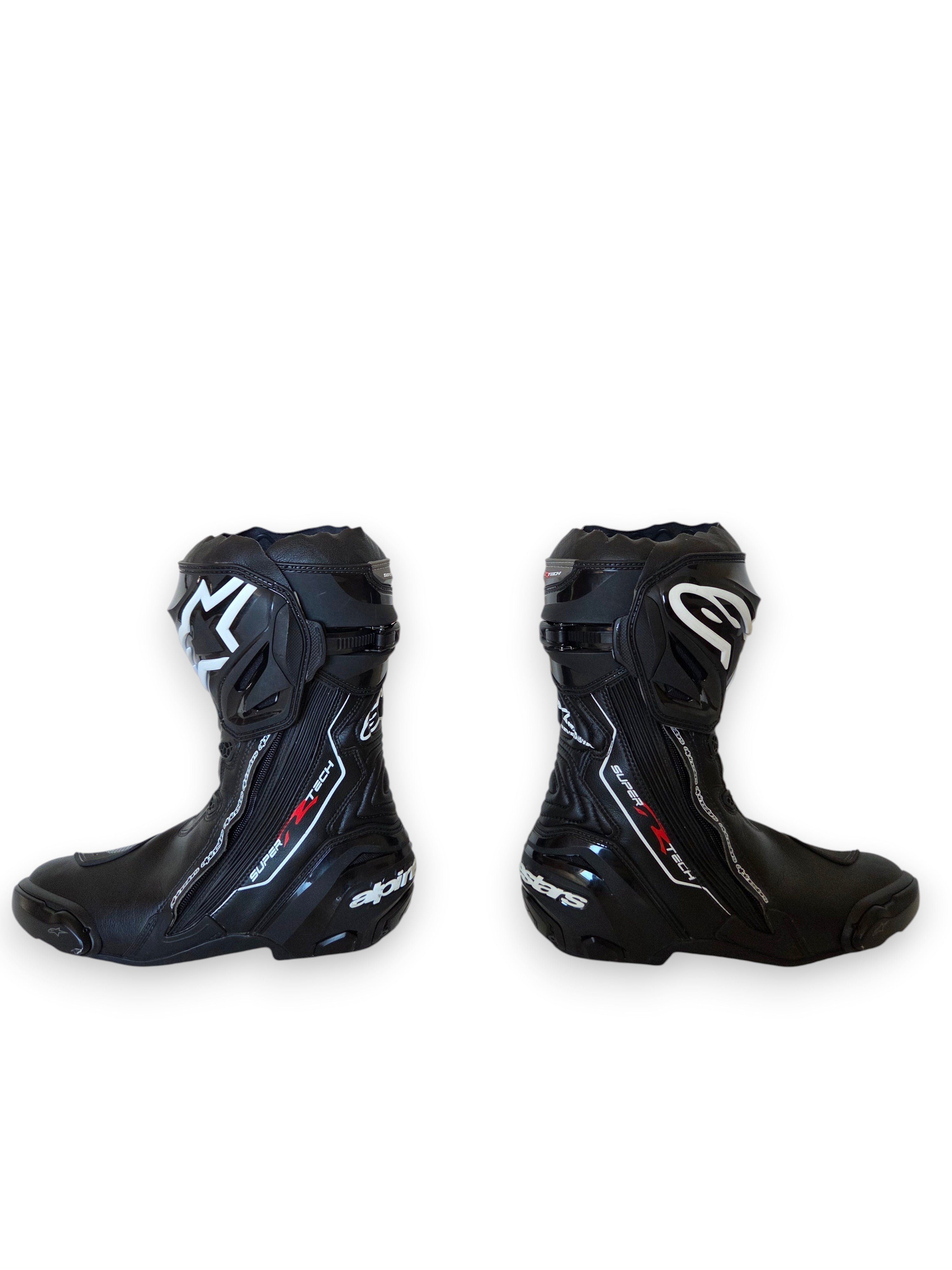 Bottes Alpinestars Supertech R Noir – Taille 42 – Très Bon État