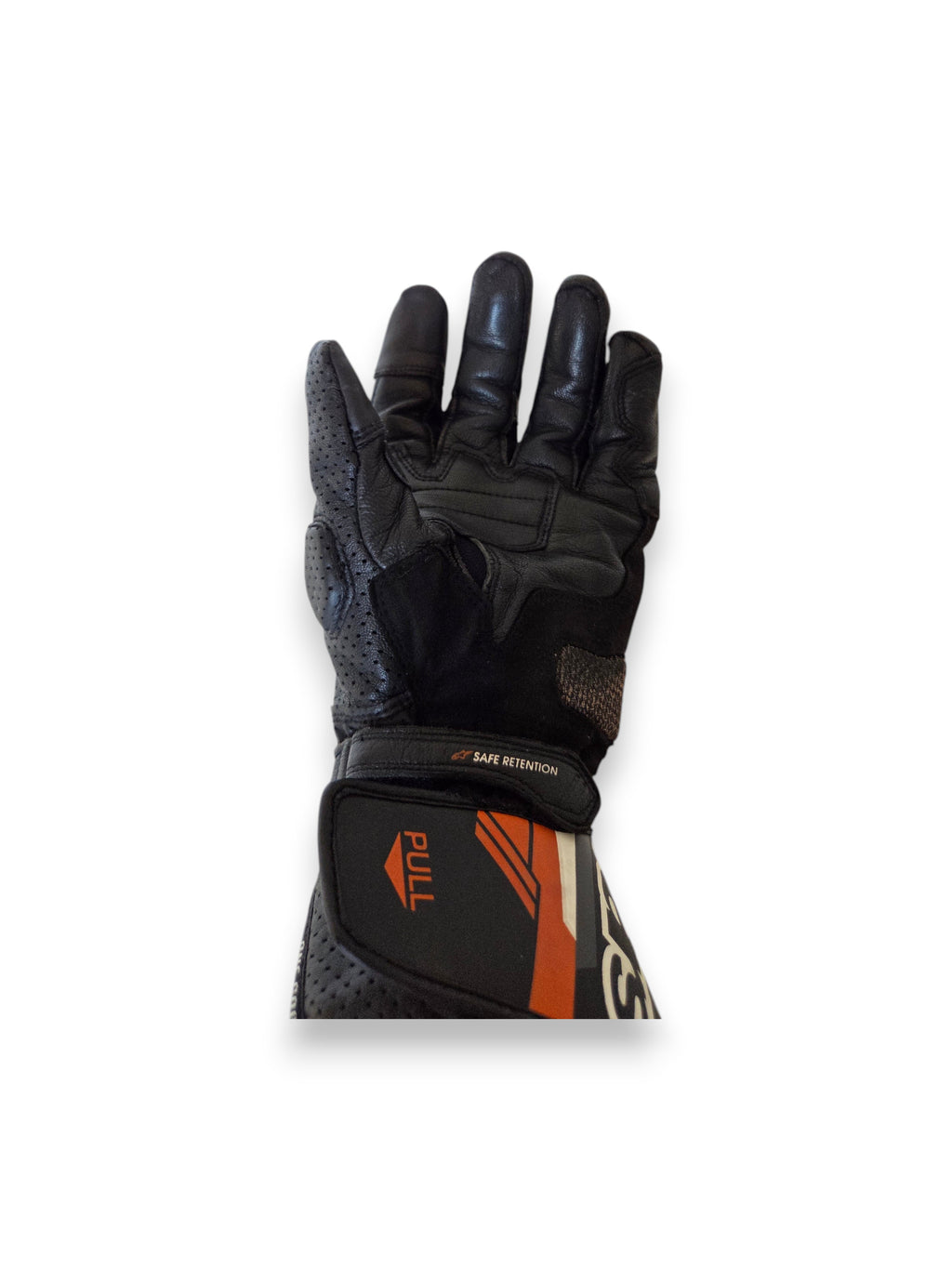 Gants Alpinestars SP-8 V3 Orange – Taille XL – Cuir Aéré, Très Bon État